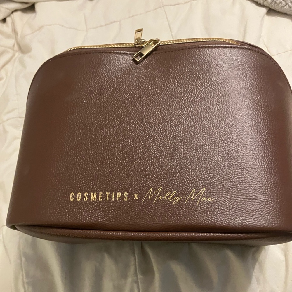 Cosmetips x Molly-Mae Brown Vanity Makeup Travel Case Organizer - Picture 3 of 6